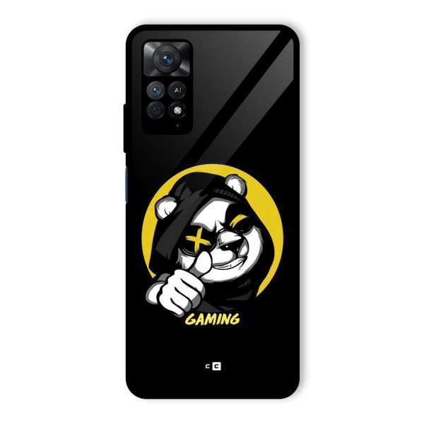 Gaming Panda Glass Back Case for Redmi Note 11 Pro