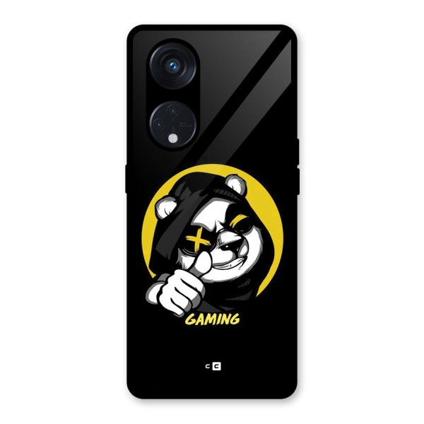 Gaming Panda Glass Back Case for Reno8 T 5G