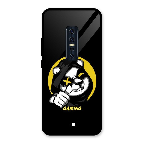 Gaming Panda Glass Back Case for Vivo V17 Pro