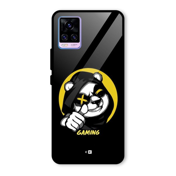 Gaming Panda Glass Back Case for Vivo V20 Pro