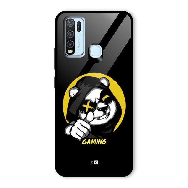 Gaming Panda Glass Back Case for Vivo Y50