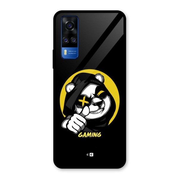 Gaming Panda Glass Back Case for Vivo Y51