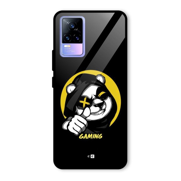 Gaming Panda Glass Back Case for Vivo Y73