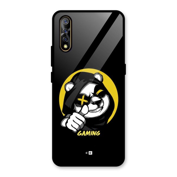 Gaming Panda Glass Back Case for Vivo Z1x