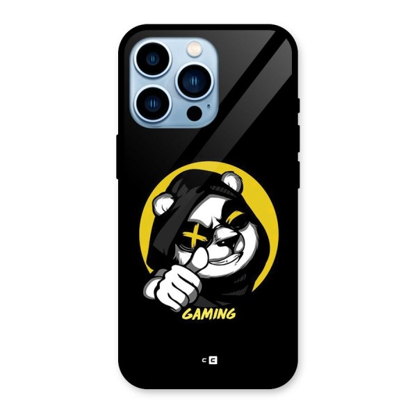 Gaming Panda Glass Back Case for iPhone 13 Pro