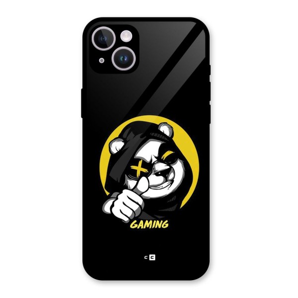 Gaming Panda Glass Back Case for iPhone 14 Plus