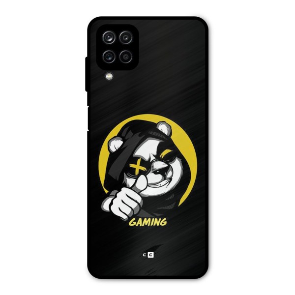 Gaming Panda Metal Back Case for Galaxy A12