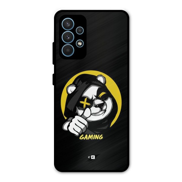 Gaming Panda Metal Back Case for Galaxy A32