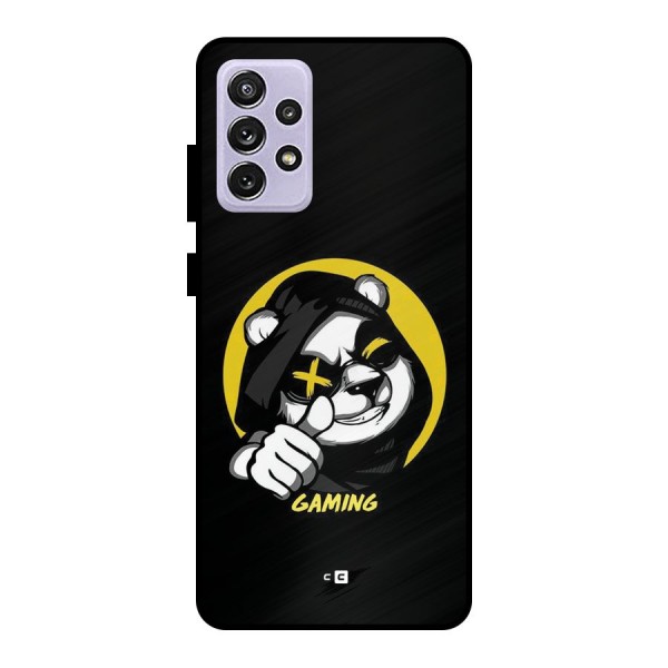 Gaming Panda Metal Back Case for Galaxy A72