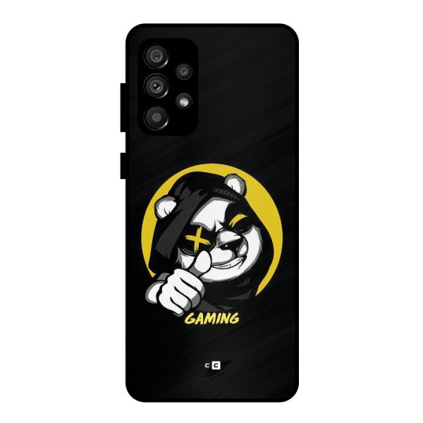 Gaming Panda Metal Back Case for Galaxy A73 5G