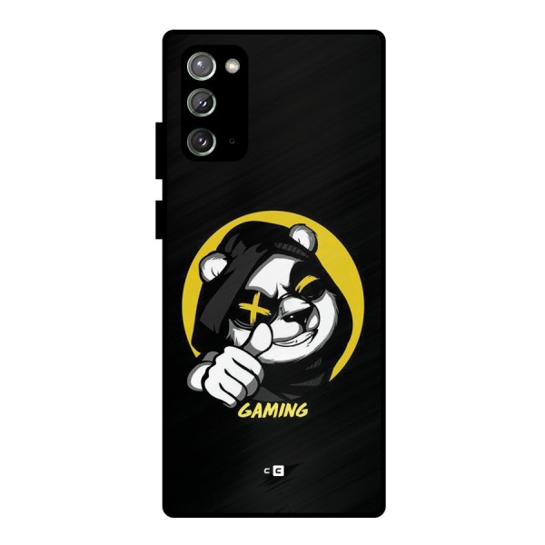 Gaming Panda Metal Back Case for Galaxy Note 20