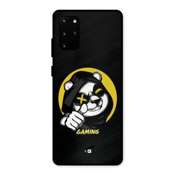 Gaming Panda Metal Back Case for Galaxy S20 Plus