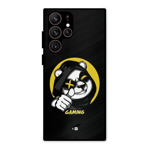 Gaming Panda Metal Back Case for Galaxy S22 Ultra 5G