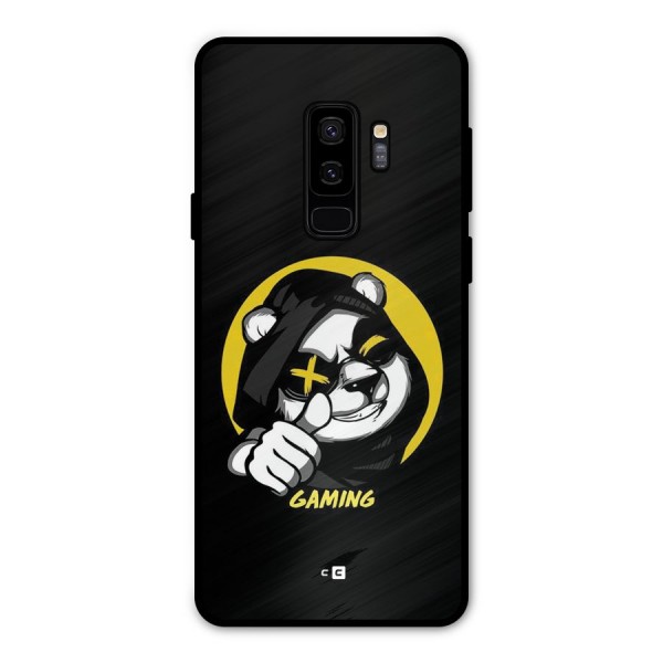 Gaming Panda Metal Back Case for Galaxy S9 Plus