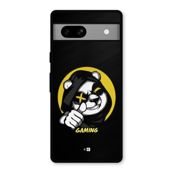 Gaming Panda Metal Back Case for Google Pixel 7a