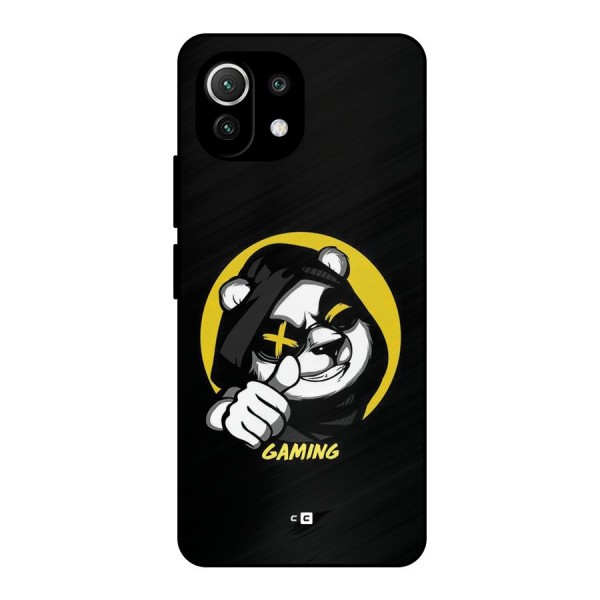 Gaming Panda Metal Back Case for Mi 11 Lite