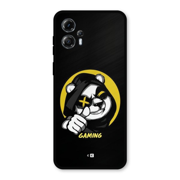 Gaming Panda Metal Back Case for Moto G13