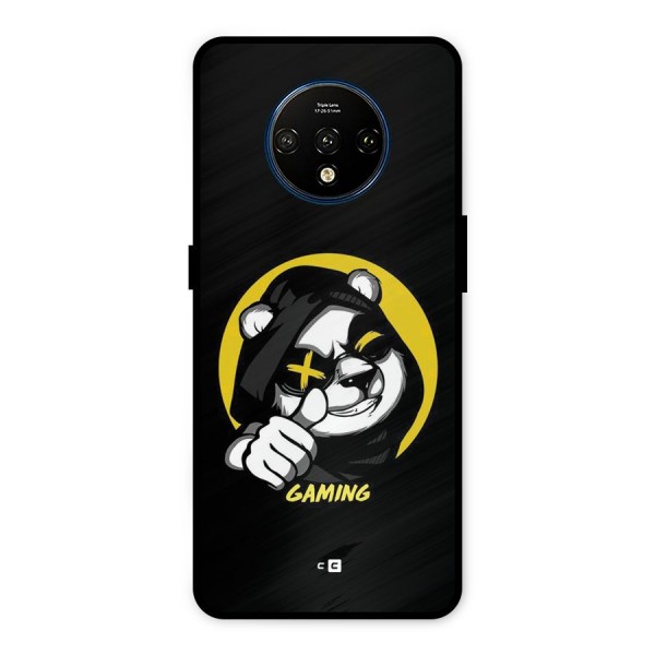 Gaming Panda Metal Back Case for OnePlus 7T