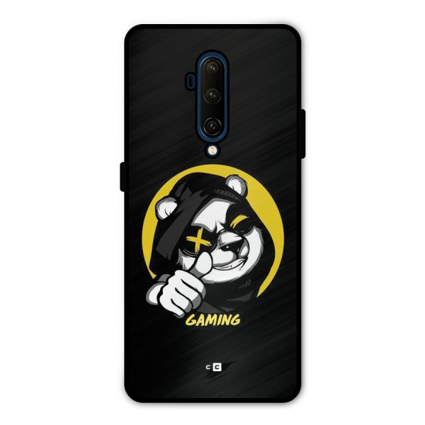 Gaming Panda Metal Back Case for OnePlus 7T Pro