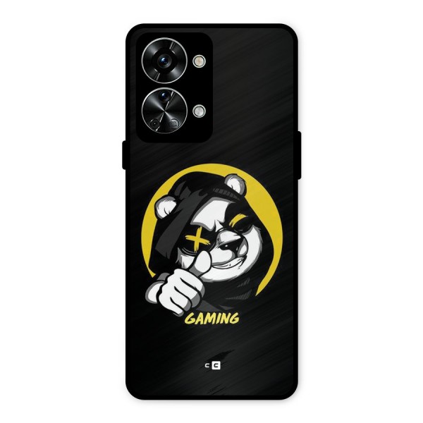 Gaming Panda Metal Back Case for OnePlus Nord 2T