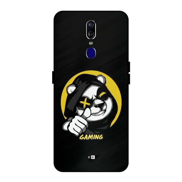 Gaming Panda Metal Back Case for Oppo F11