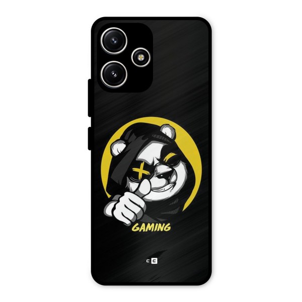 Gaming Panda Metal Back Case for Poco M6 Pro