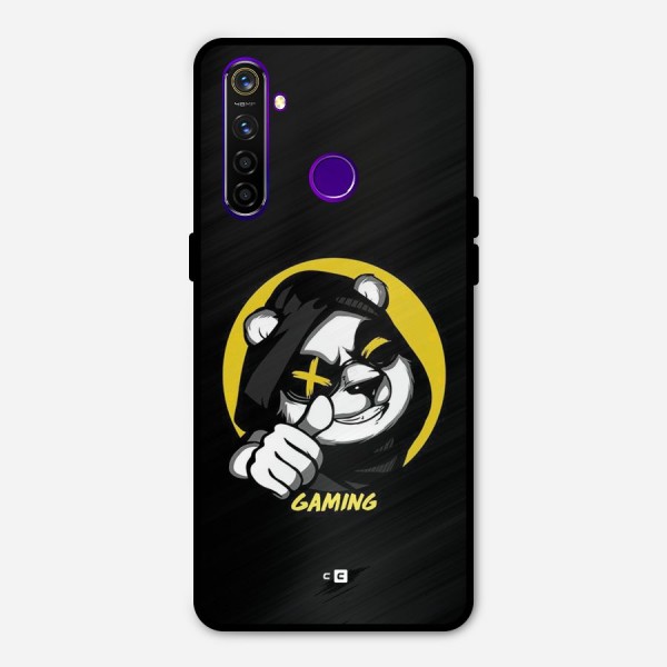 Gaming Panda Metal Back Case for Realme 5 Pro