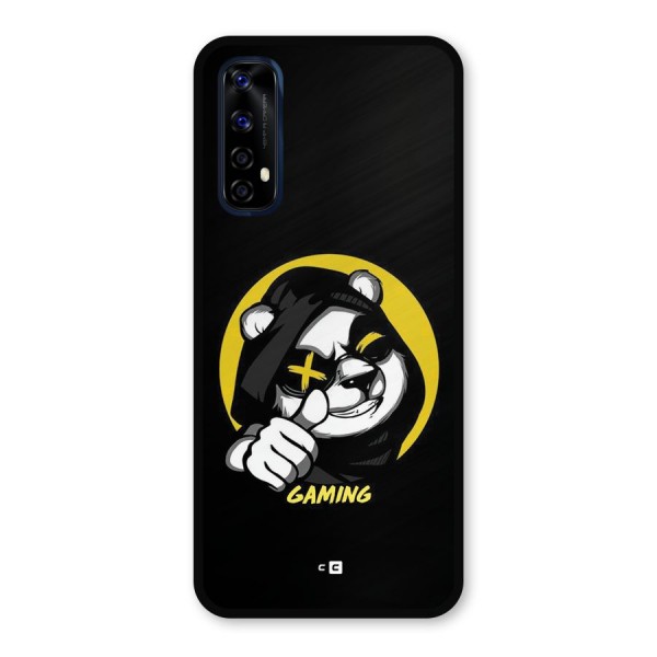 Gaming Panda Metal Back Case for Realme 7