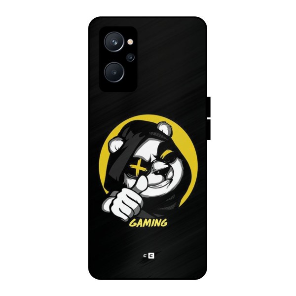 Gaming Panda Metal Back Case for Realme 9i 5G