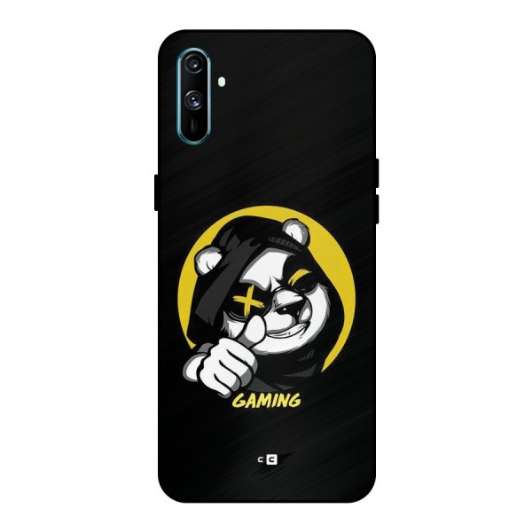 Gaming Panda Metal Back Case for Realme C3