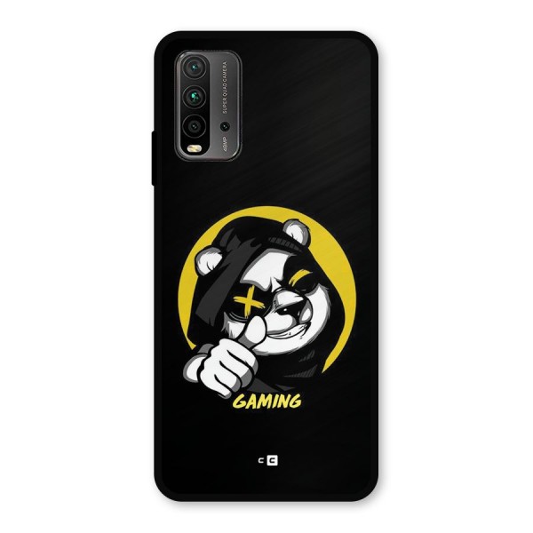 Gaming Panda Metal Back Case for Redmi 9 Power