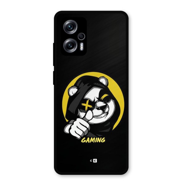 Gaming Panda Metal Back Case for Redmi K50i