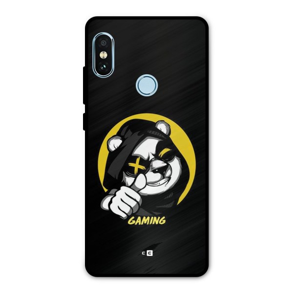 Gaming Panda Metal Back Case for Redmi Note 5 Pro