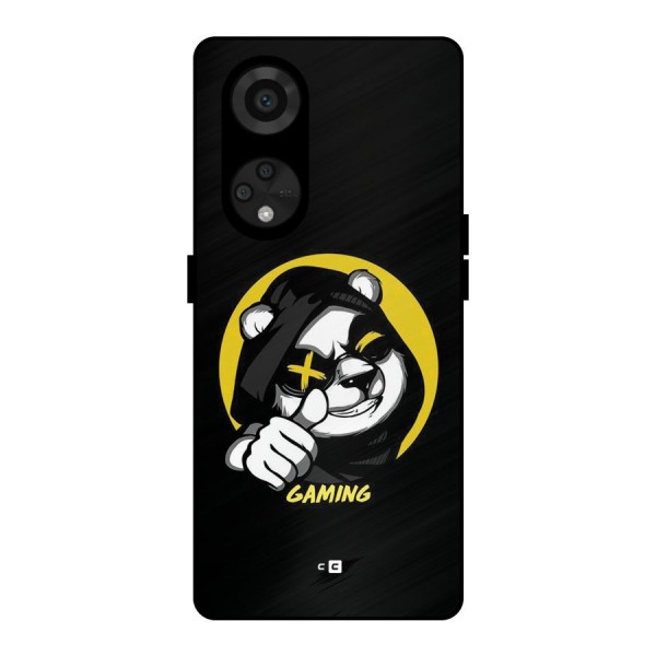 Gaming Panda Metal Back Case for Reno8 T 5G