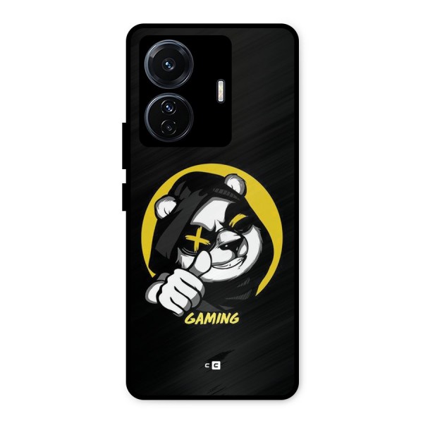 Gaming Panda Metal Back Case for Vivo T1 Pro