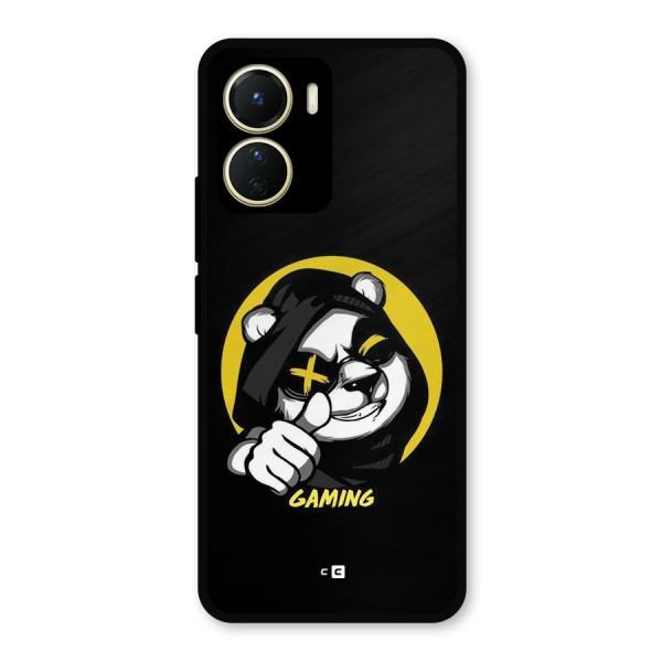 Gaming Panda Metal Back Case for Vivo T2x