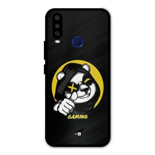 Gaming Panda Metal Back Case for Vivo U10