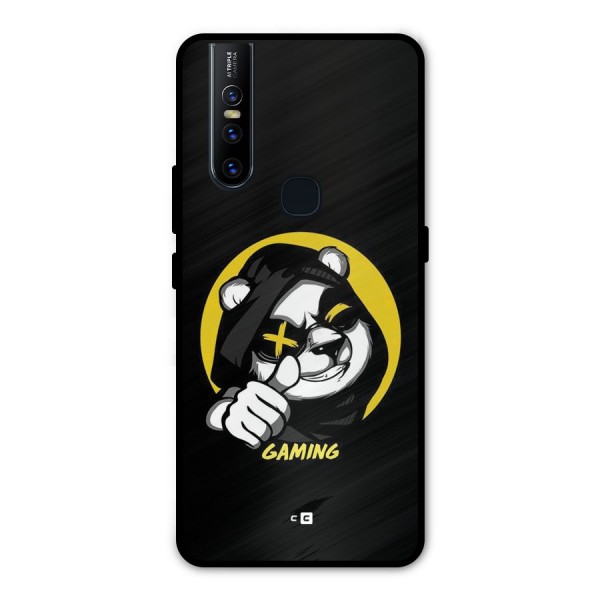 Gaming Panda Metal Back Case for Vivo V15