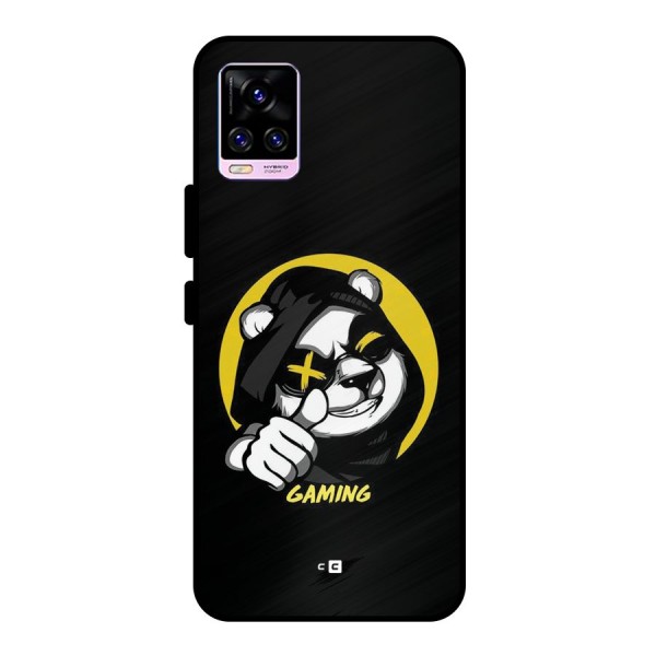 Gaming Panda Metal Back Case for Vivo V20 Pro