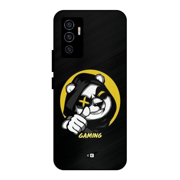 Gaming Panda Metal Back Case for Vivo V23e