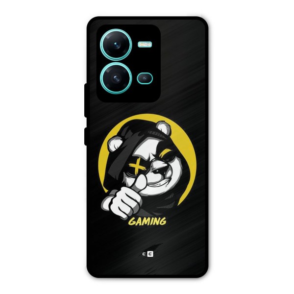 Gaming Panda Metal Back Case for Vivo V25