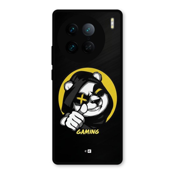 Gaming Panda Metal Back Case for Vivo X90 Pro