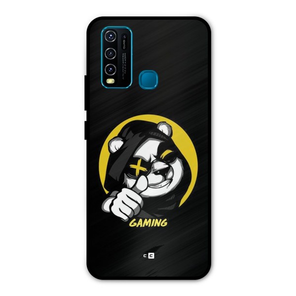 Gaming Panda Metal Back Case for Vivo Y30