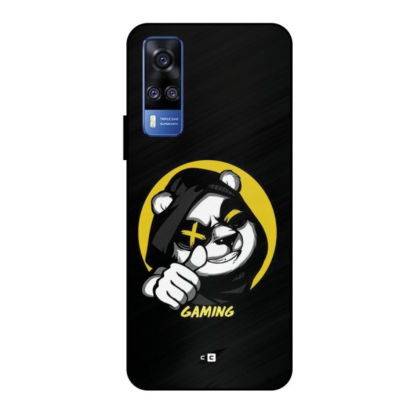 Gaming Panda Metal Back Case for Vivo Y51