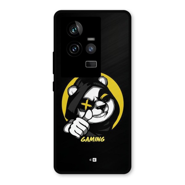 Gaming Panda Metal Back Case for iQOO 11 5G