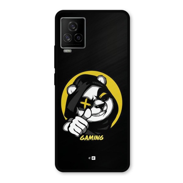 Gaming Panda Metal Back Case for iQOO 7 Legend 5G