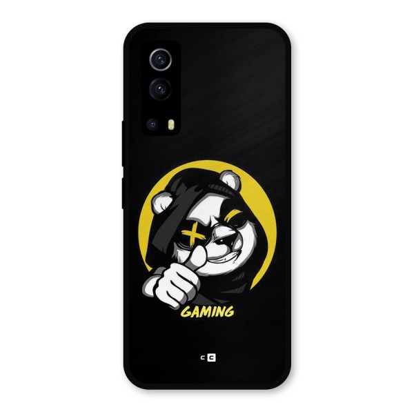 Gaming Panda Metal Back Case for iQOO Z3