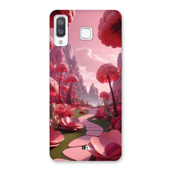 Garden Of Love Back Case for Galaxy A8 Star