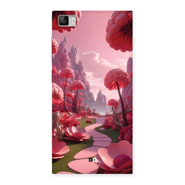 Garden Of Love Back Case for Mi3