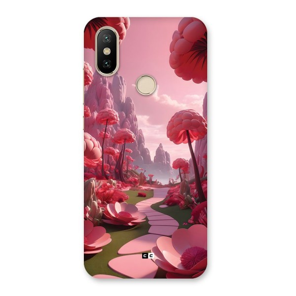 Garden Of Love Back Case for Mi A2